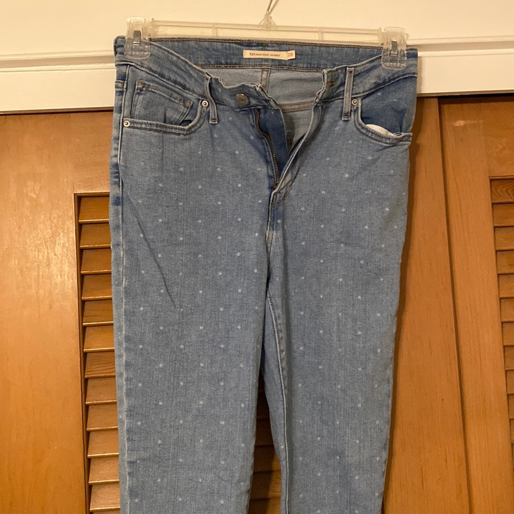 Levi’s 721 High Rise Skinny Jeans